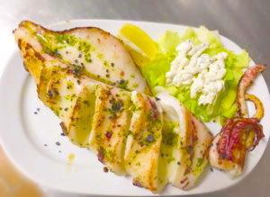 Calamar a la Plancha Bares de Tapas