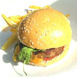 Hamburguesa gourmet de ternera