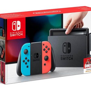 Nintendo Switch Consola de Videojuegos color Azul Neón Rojo Neón