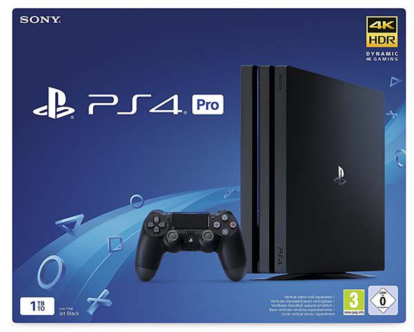 PlayStation 4 Pro Sony 1TB 1000GB Wifi Negro Videoconsola