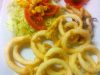 Calamares fritos en rodajas