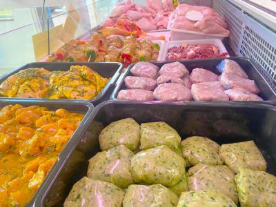 Comida tradicional marroquí para llevar