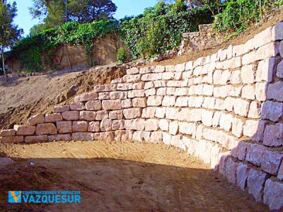Construcción de Muros de piedra