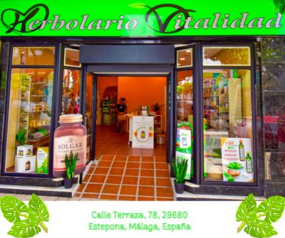 Fachada Herbolario Vitalidad Estepona