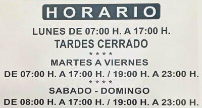 Horario SABOR