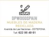Muebles de Madera Reciclada DP WOOD SPAIN Estepona