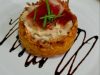 Nidos de patatas con setas shiitake