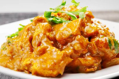 Pollo al curry en Estepona