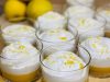 Postre Yuzu con merengue y limón