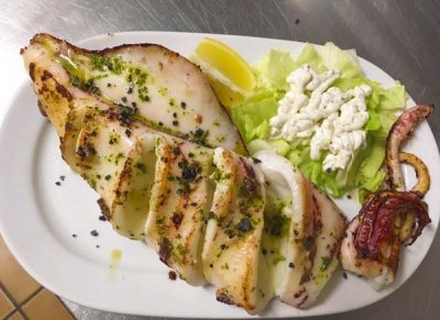 Calamar a la Plancha