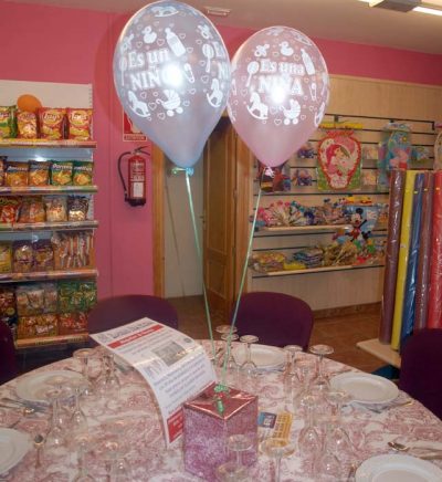 Celebración con globos Estepona