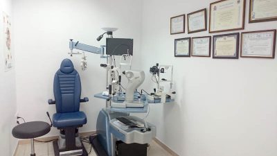 Gabinete para optometría
