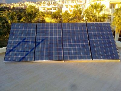 Energía Solar. Fotovoltaica Aislada 4 paneles