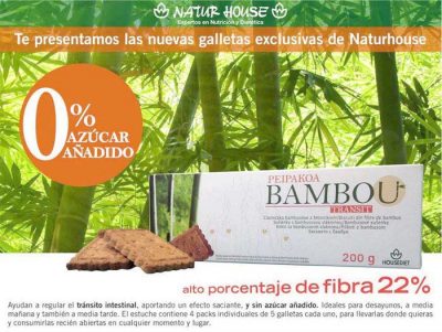 Galletas fibra Peipakoa Bambú Estepona