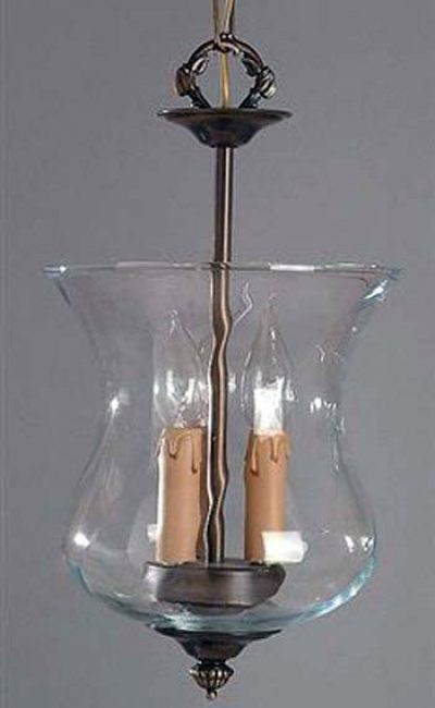 Lámpara colgante cristal óptico Estepona