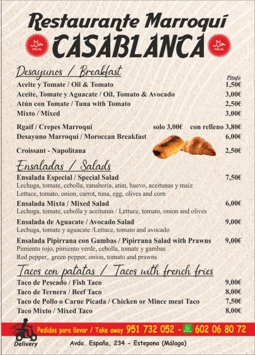 ir a la CARTA casablanca carta-1